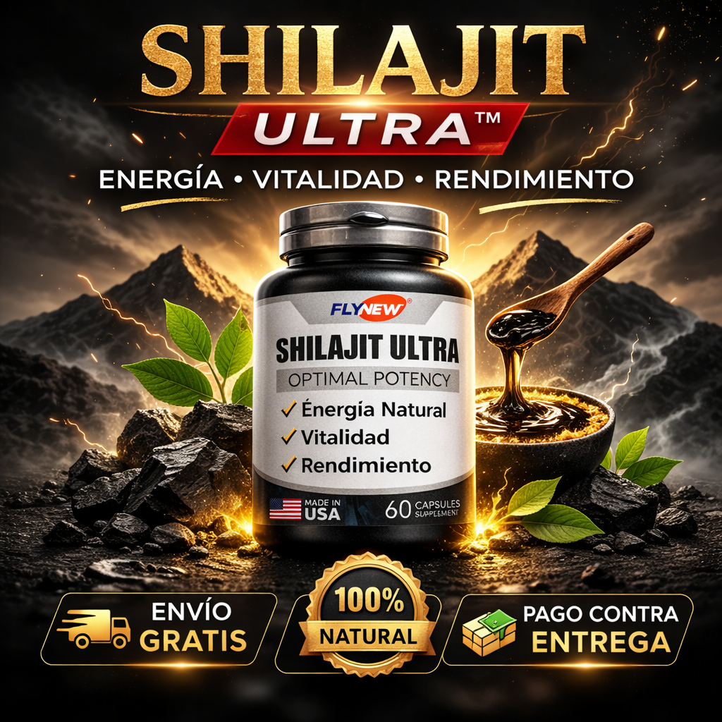 Shilajit Ultra™ Energía y Vitalidad Natural