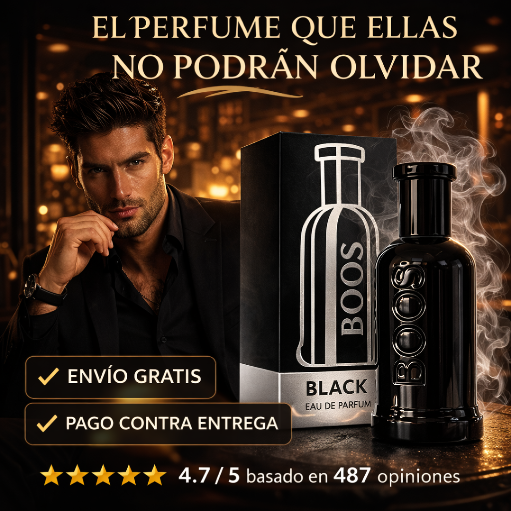 Perfume de Hombre BOOS Black Collector's Edition™