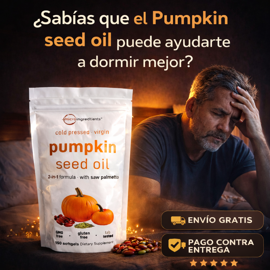 Pumpkin Seed Oil™ – Noches Sin Interrupciones
