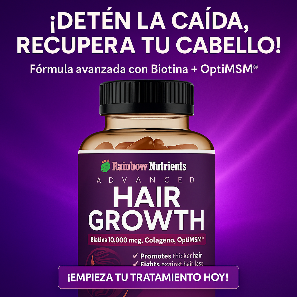 Advanced Hair Growth ™ - Cabello Saludable y Hermoso