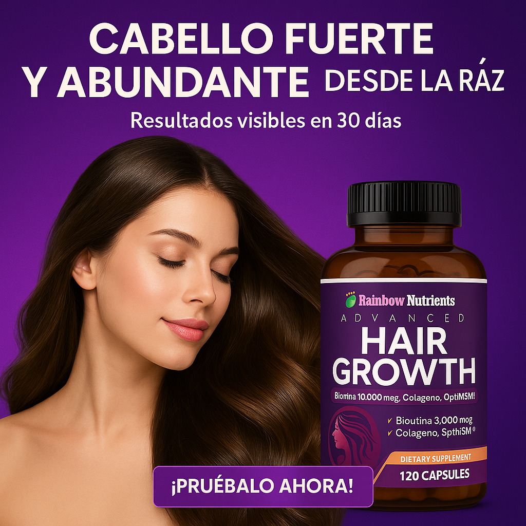 Advanced Hair Growth ™ - Cabello Saludable y Hermoso
