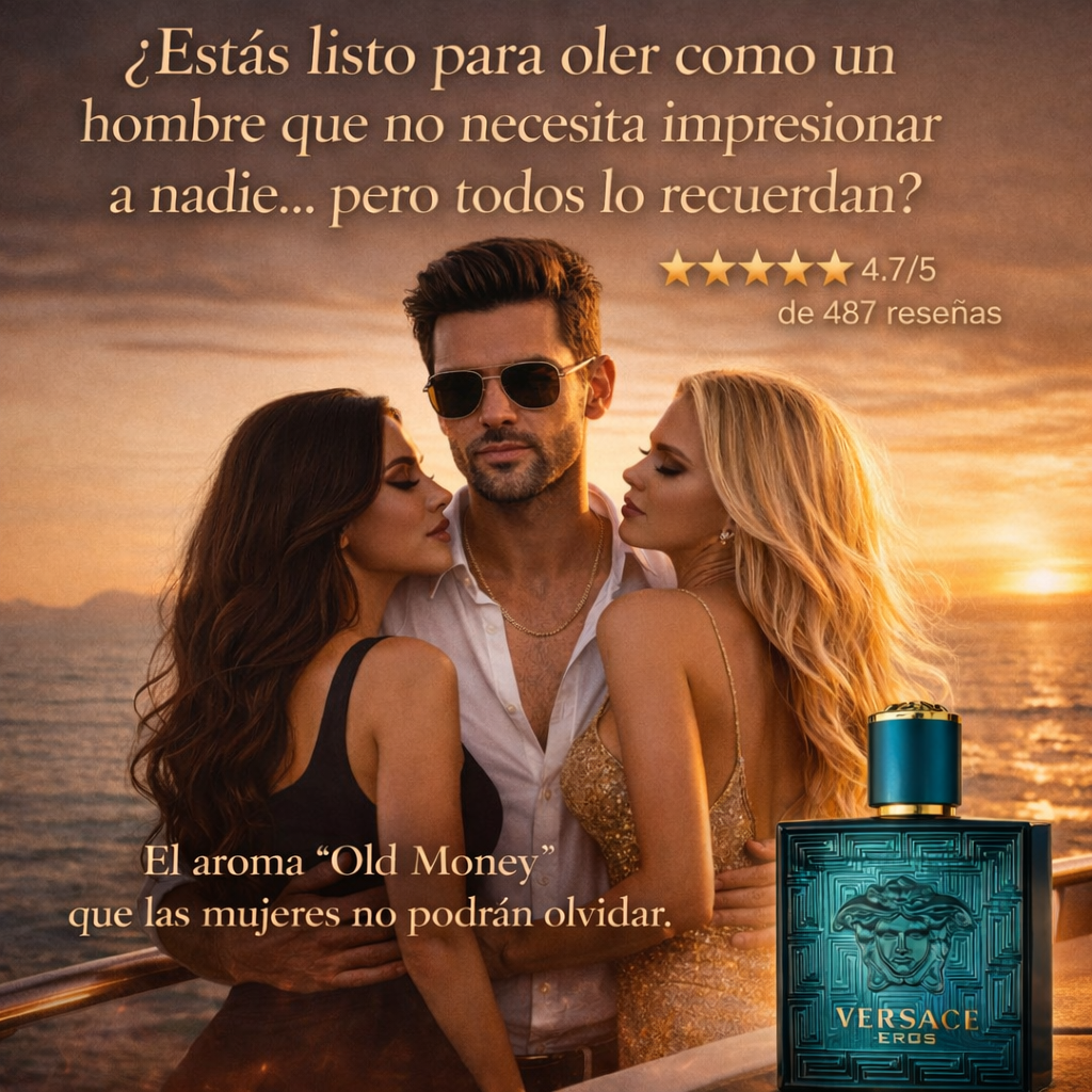 Versace Eros™ – Poder, Atracción y Dominio Absoluto