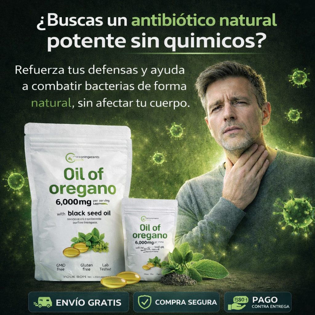 Oil of Oregano™: Protección Natural para tus Defensas, Sin Químicos